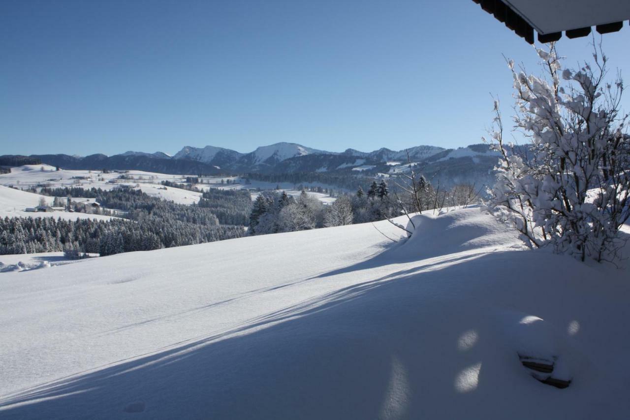 Ferienwohnung Nagelfluh Allgaeu Oberreute Exteriör bild